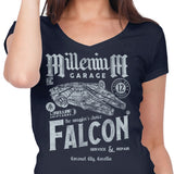 Millenium Garage - Women's V-Neck