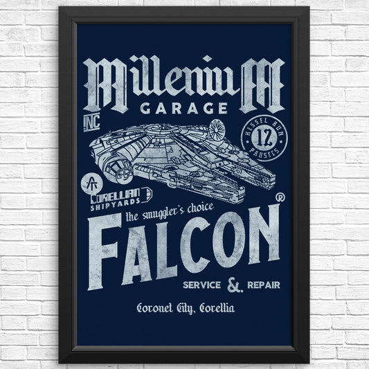 Millenium Garage - Posters & Prints