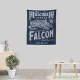 Millenium Garage - Wall Tapestry