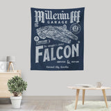 Millenium Garage - Wall Tapestry