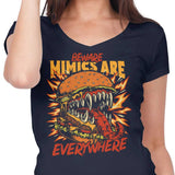 Mimics are Everywhere - Women's V-Neck