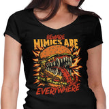 Mimics are Everywhere - Women's V-Neck