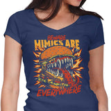 Mimics are Everywhere - Women's V-Neck