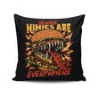 Mimics are Everywhere - Throw Pillow