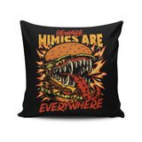 Mimics are Everywhere - Throw Pillow