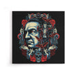 Mind Control of the Vampire - Canvas Print