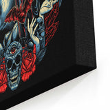 Mind Control of the Vampire - Canvas Print