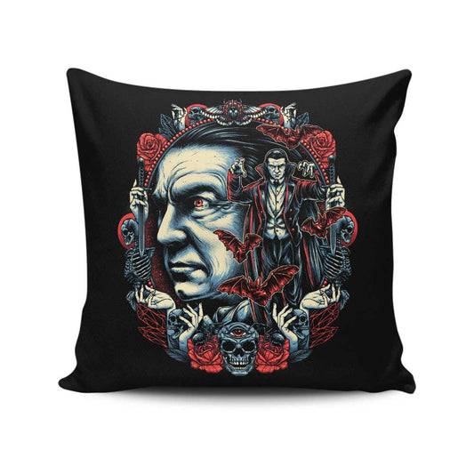 Mind Control of the Vampire - Throw Pillow