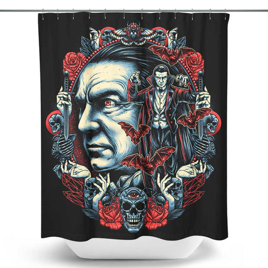 Mind Control of the Vampire - Shower Curtain