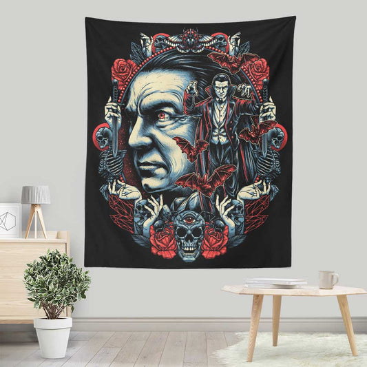 Mind Control of the Vampire - Wall Tapestry