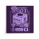 Mini Disc Memories - Canvas Print