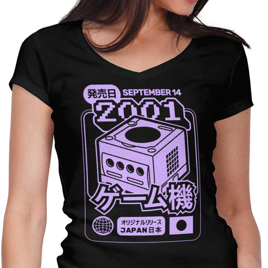 Mini Disc Memories - Women's V-Neck