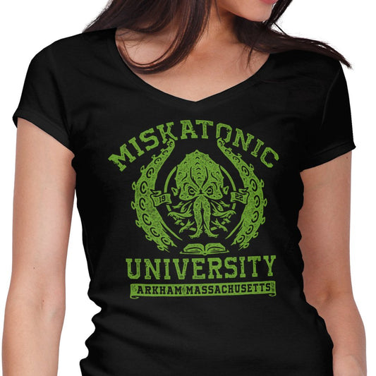 Miskatonic University - Women's V-Neck