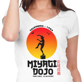 Miyagi Dojo - Women's V-Neck