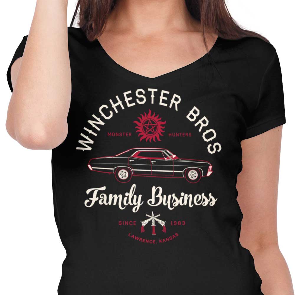 Monster Hunters - Women's V-Neck