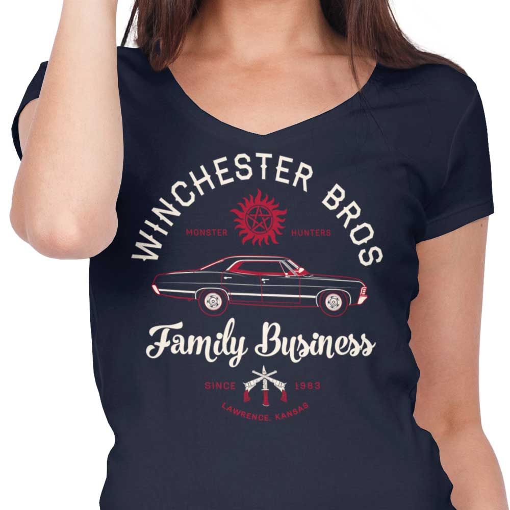 Monster Hunters - Women's V-Neck