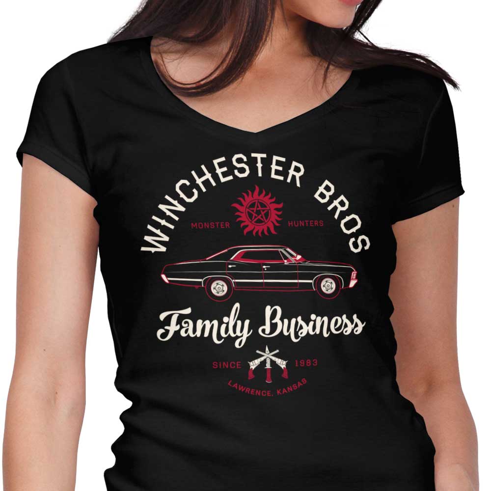 Monster Hunters - Women's V-Neck