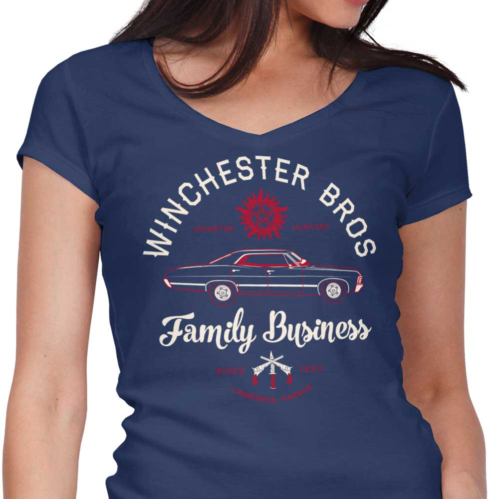 Monster Hunters - Women's V-Neck