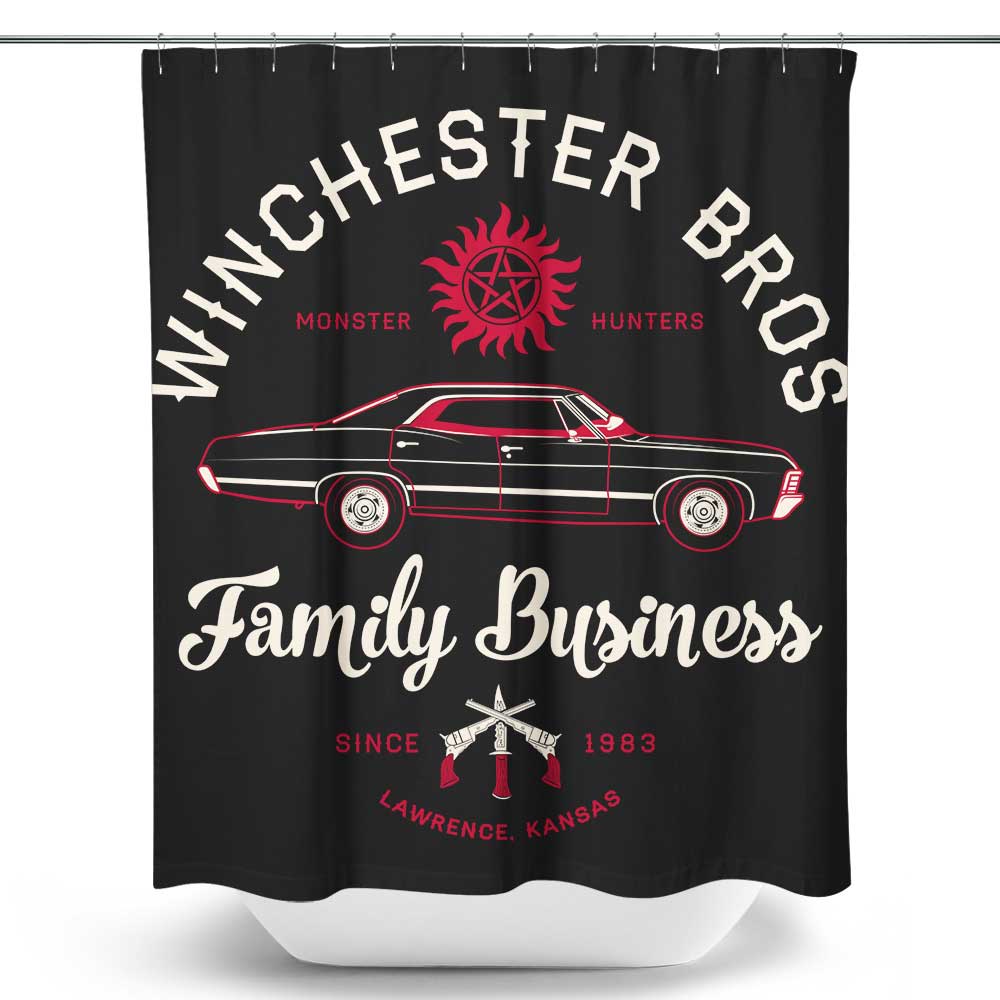 Monster Hunters - Shower Curtain