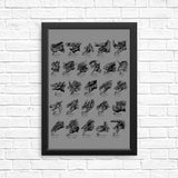 Monsterpedia - Posters & Prints