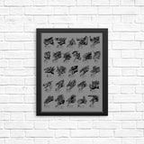 Monsterpedia - Posters & Prints