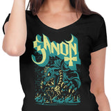 Monstrous Prince of Darkness - Women's V-Neck