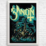 Monstrous Prince of Darkness - Posters & Prints