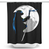 Moon Katana - Shower Curtain