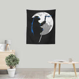 Moon Katana - Wall Tapestry