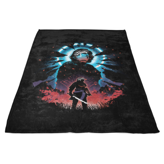 Moonfall - Fleece Blanket