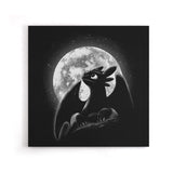 Moonlit Dragon - Canvas Print