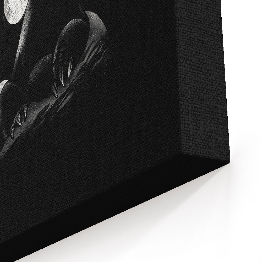 Moonlit Dragon - Canvas Print