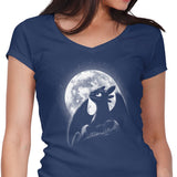 Moonlit Dragon - Women's V-Neck