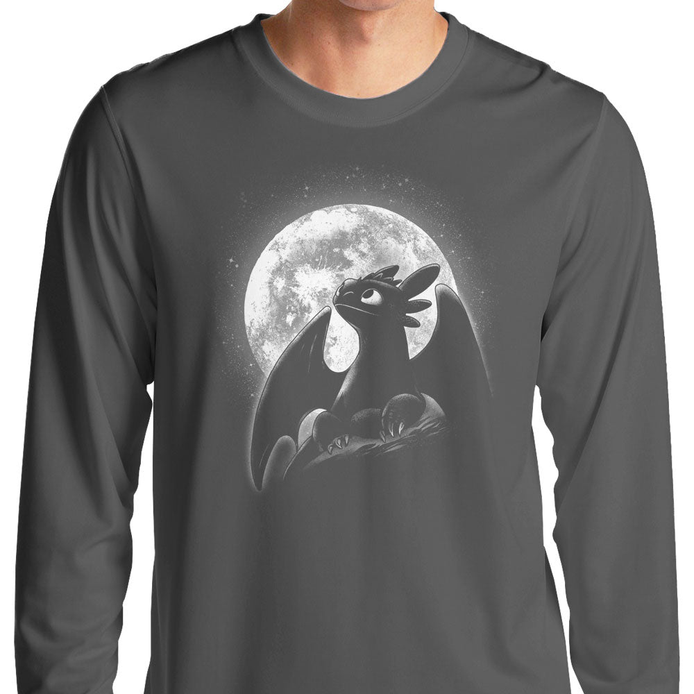 Moonlit Dragon - Long Sleeve T-Shirt