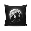 Moonlit Dragon - Throw Pillow