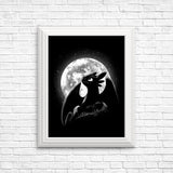 Moonlit Dragon - Posters & Prints