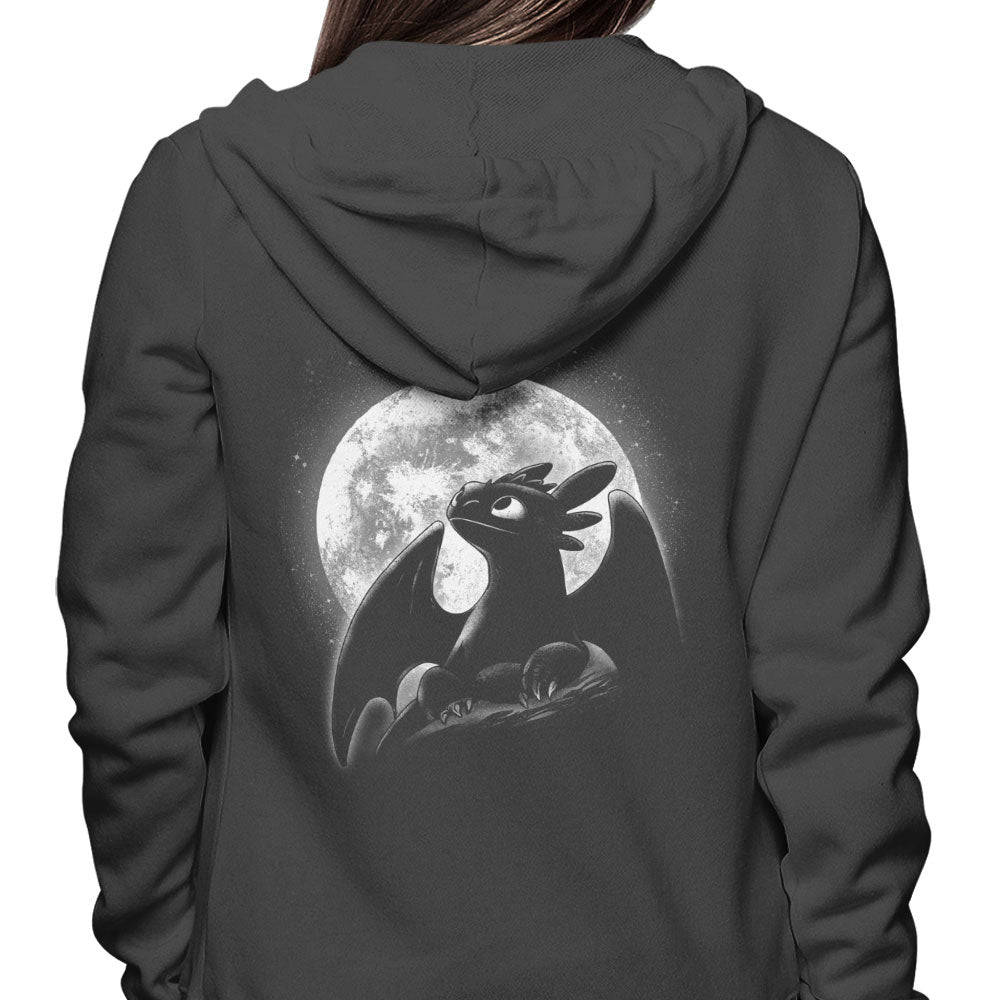 Moonlit Dragon - Hoodie