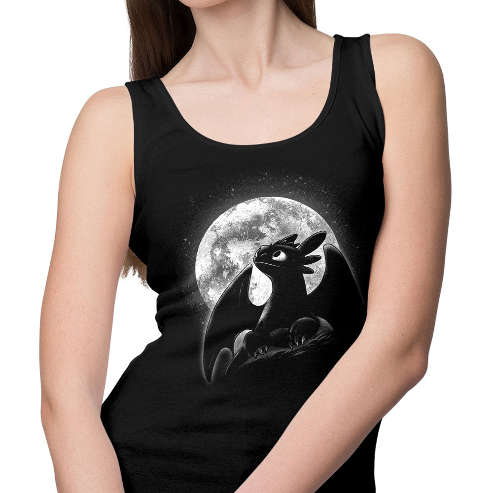 Moonlit Dragon - Tank Top