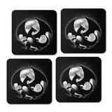 Moonlit Fire - Coasters