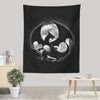 Moonlit Fire - Wall Tapestry