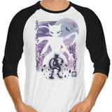 Moonlit Mind - 3/4 Sleeve Raglan T-Shirt