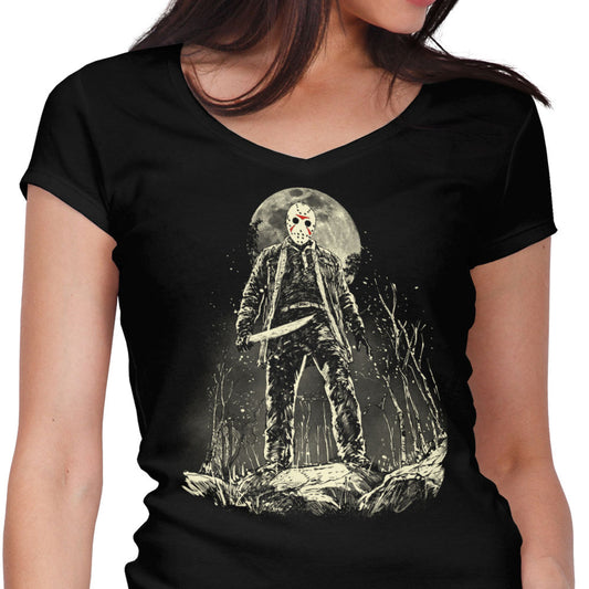 Moonlit Slasher - Women's V-Neck