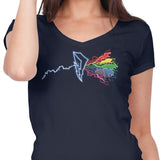 Morphin' Side of the Zords - Women's V-Neck