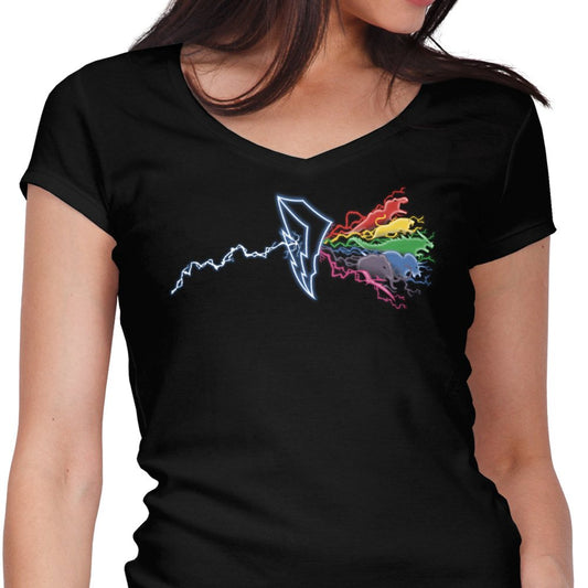 Morphin' Side of the Zords - Women's V-Neck