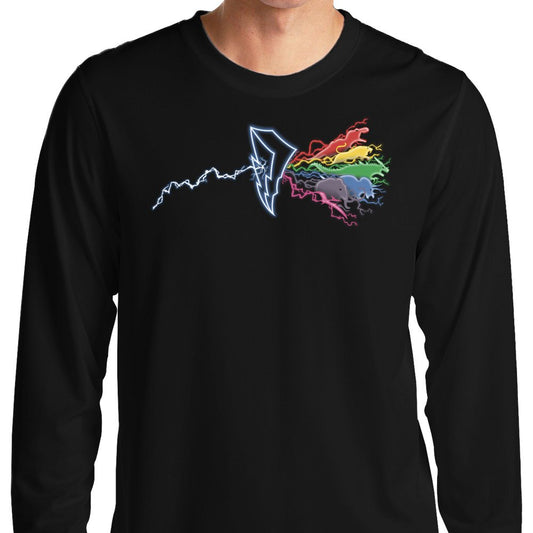 Morphin' Side of the Zords - Long Sleeve T-Shirt