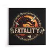 Mortal Fatality - Canvas Print