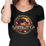 Mortal Fatality - Women's V-Neck