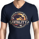 Mortal Fatality - Men's V-Neck