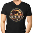 Mortal Fatality - Men's V-Neck