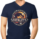 Mortal Fatality - Men's V-Neck
